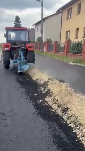 тракторист на польском