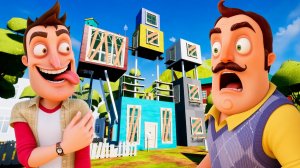 НЕ ХРИПЛЫЙ ЛЁХА У ПРИВЕТ СОСЕДА!HELLO NEIGHBOR МОД JUST A HOUSE!