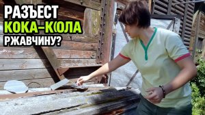 Готовим дом для пса. Лайфхак по чистке ржавчины Кока-Колой