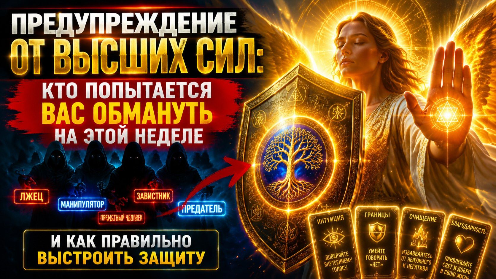 Предупреждение от Высших Сил.  Таро расклад,  #ТайнаЖрицы