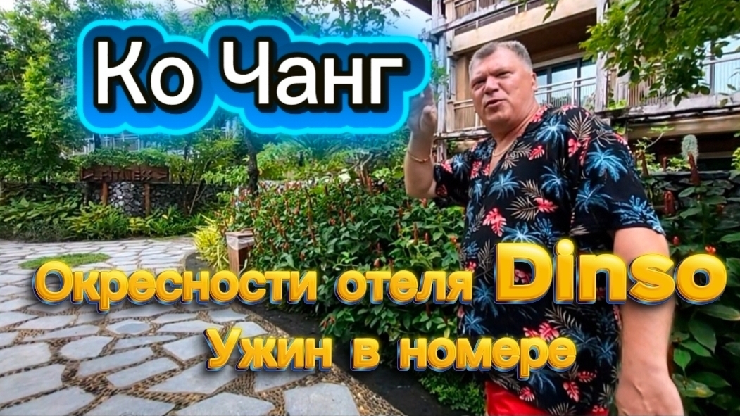 22 серия. Окресности отеля Динсо. Ужин в номере. Август 2026 г.