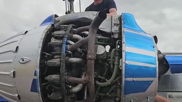 Первый запуск Ка-26 на бензине