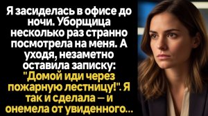 Истории из жизни/Уборщица, уходя оставила мне странную записку/Аудиорассказы жизненные