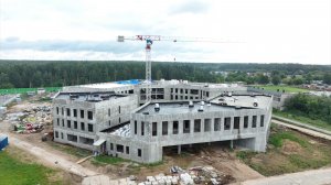Строительство образовательного комплекса в Кореневе