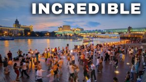 Moscow's World Famous Gorky Park in Summertime