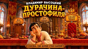 « ДУРАЧИНА-ПРОСТОФИЛЯ» - Как Иван-дурак стал ЦАРЕМ! Песня В.С.Высоцкого в 3D мультфильме