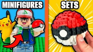 Я смоделировал ПОКЕМОН в LEGO!