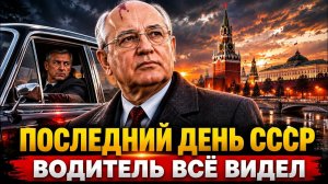 ПОСЛЕДНИЙ ВОДИТЕЛЬ ГОРБАЧЁВА❗ ЧТО ОН УВИДЕЛ ПЕРЕД ГИБЕЛЬЮ СССР❗