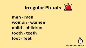 How to form plural in English