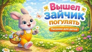 ВЫШЕЛ ЗАЙЧИК ПОГУЛЯТЬ 🐰🐇НОВЫЕ ПЕСЕНКИ 🎵
