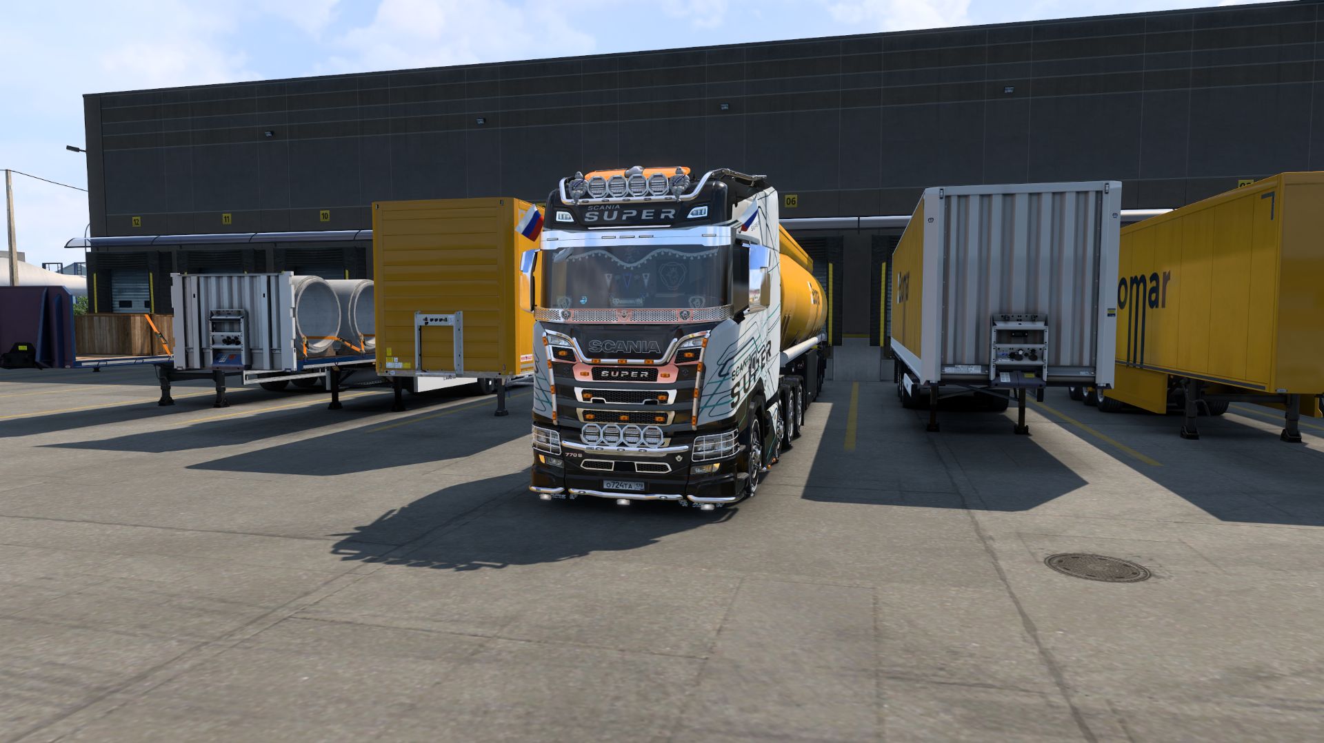 Euro Truck Simulator 2 V.1.60 Катаемся с музыкой, и возим топливо. На Scania S770 Super.