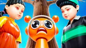Игра в Кальмара в реальной жизни! ОРАН vs Шин vs Соник Дэдпул!