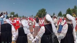 Фрагмент видео с народного праздника «Каравон», который прошёл 23 мая в Лаишевском районе.