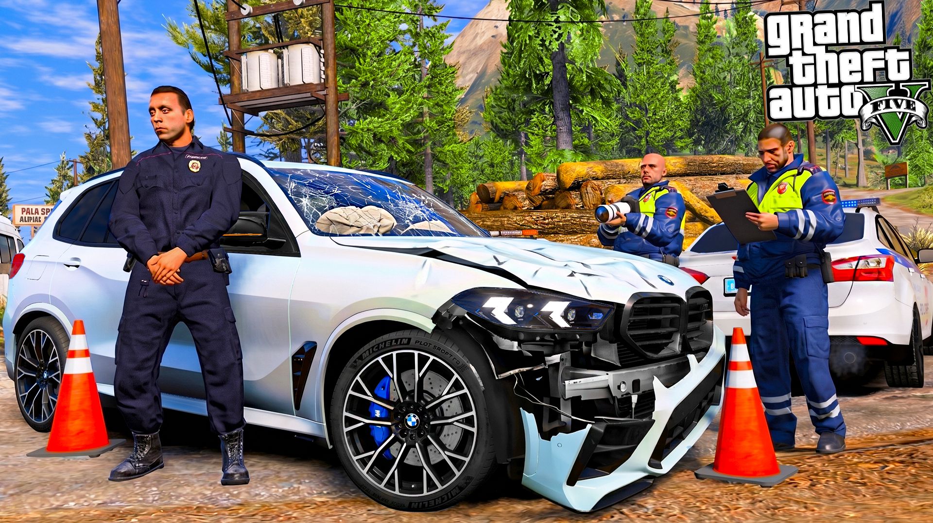 ОТЕЦ И СЫН В GTA 5 - РАЗБИЛИ BMW X5M ИЗ ПОНТ АРЕНДЫ! ВИНОВНИК АВАРИИ СКРЫЛСЯ С МЕСТА ДТП! 🌊ВОТЕР