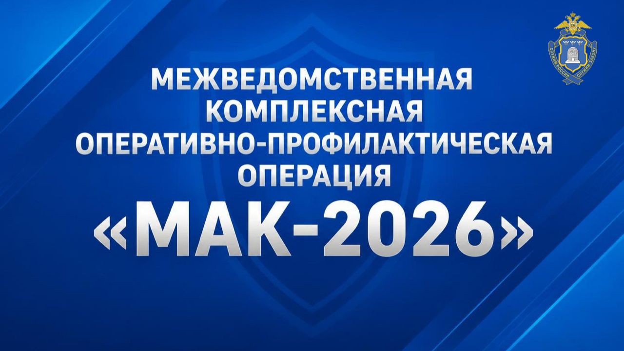 Подведены итоги первого этапа межведомственной оперативно-профилактической операции «Мак-2026»