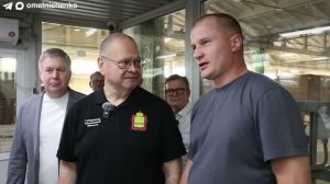 Олег Мельниченко осмотрел производственные цеха компании «Мастер-Пак»