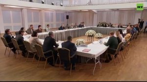 Путин проводит встречу с градостроителями в Улан Удэ
