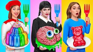 Кулинарный Челлендж# Уэнсдей Против Бабушки # Смешные Cитуации