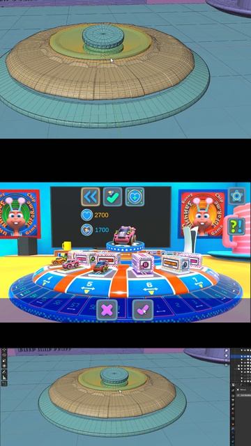 разработка игрового 3D меню