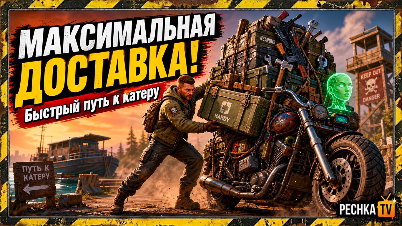 ДОБЫВАЕМ РЕСУРСЫ ДЛЯ ДОСТАВОК В ЛАСТ ДЕЙ! МАКСИМАЛЬНЫЙ ДОСТАВКИ В ПОРТУ В LDOE | Pechka TV