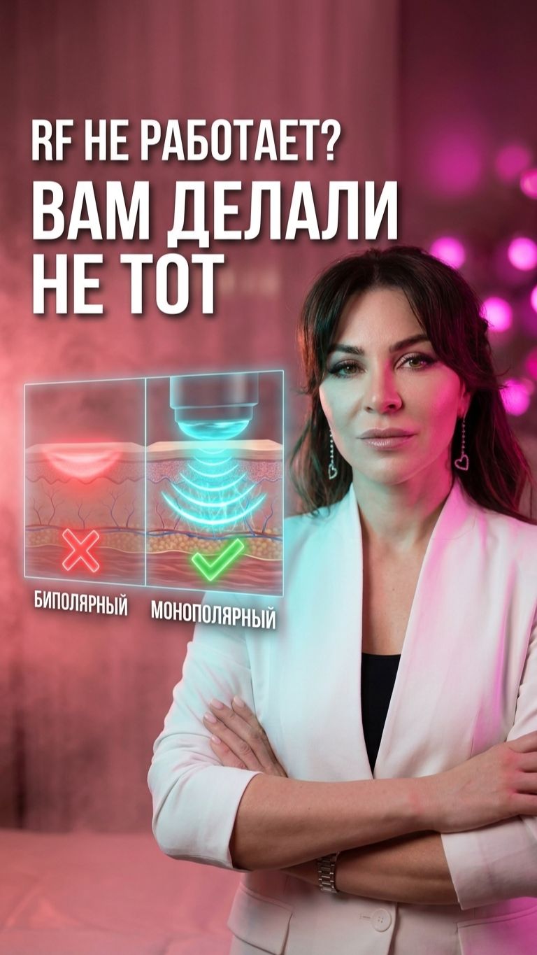 🔥 RF-лифтинг вам не помог? Возможно, дело не в технологии