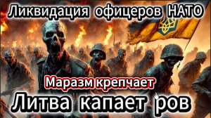 Литва выкопает рвы. Ликвидация офицеров НАТО. Маразм крепчает