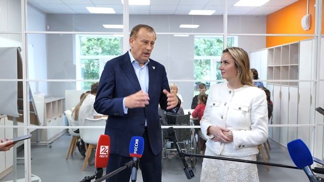 встреча с уполномоченным при Президенте РФ по правам ребёнка Марией Львовой‑Беловой.