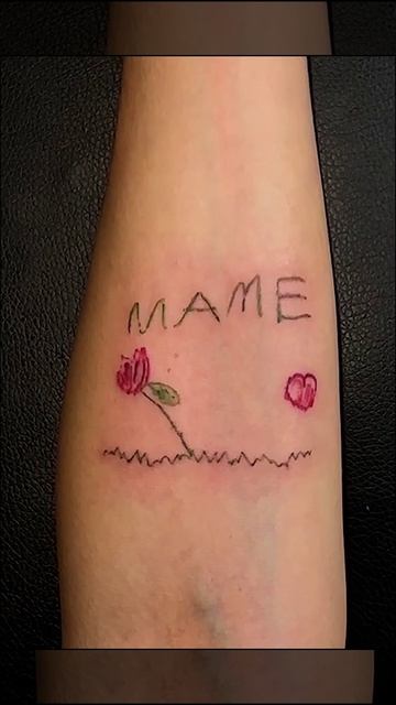Татуировка маме.
#татумаме #тату #татумосква #tattoo #mazetattoo