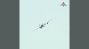Работа БПЛА Форпост во взаимодействии с кораблями ТОФ в рамках ДОУ