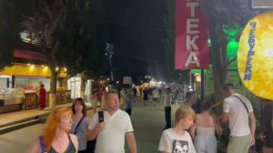 Вечер в Судаке .Кипарисовая аллея.Цены.Крым август