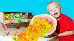 Никита делает фруктовые конфеты