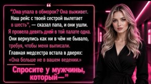Семья бросила меня ради рейса — но вскоре узнала, чьё имя стояло в моих документах!
