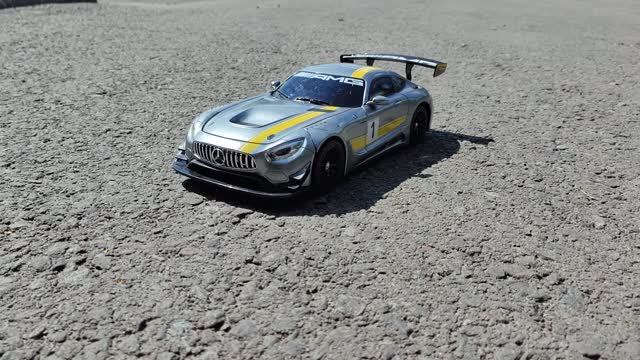 Радиоуправляемый трансформер Mercedes-Benz AMG GT  от Rastar