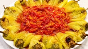 Так перец вы ещё не готовили! Молдавская закуска с неповторимым вкусом
