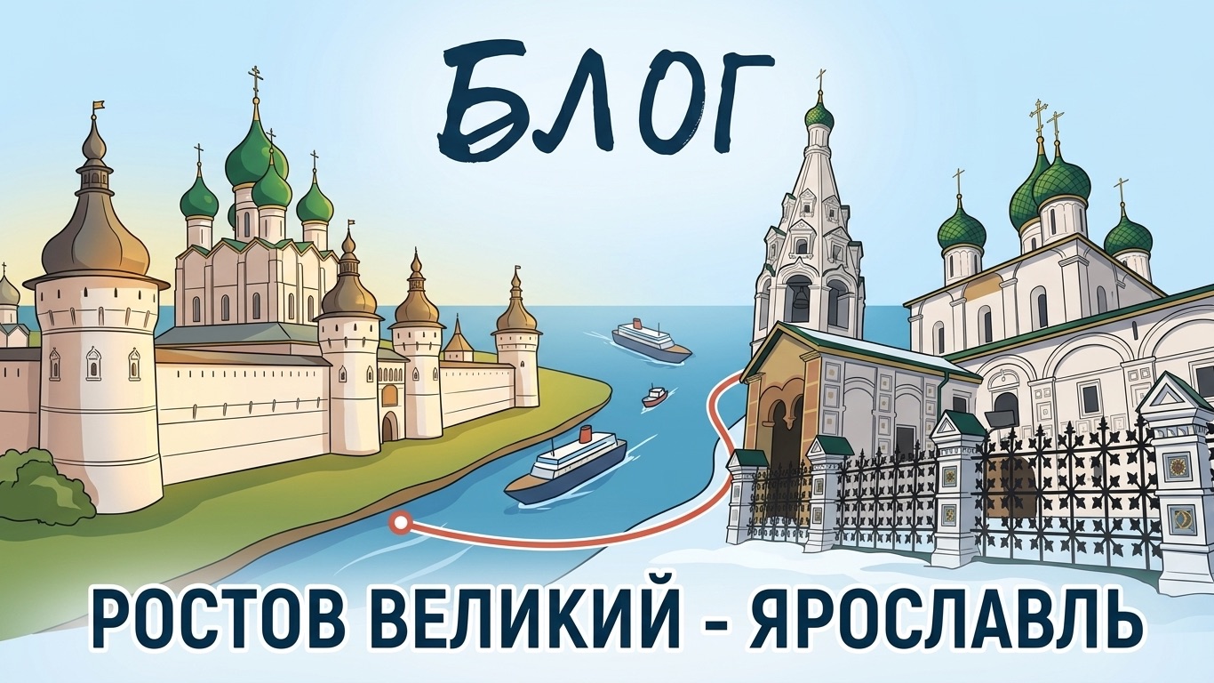 Путешествие в Ростов Великий, Ярославль, Золотое кольцо