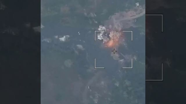 Поражение позиций ВСУ ФАБ-500