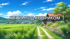 Ключ под ковриком