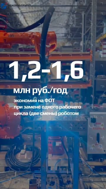 Экономия на зарплате за счет роботизации #роботизация