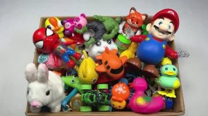 Коробка с игрушками.Обзор игрушек.Играем с игрушками.Мультики для детей и малышей