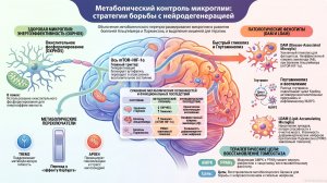 Как метаболизм микроглии головного мозга превращает защитников в убийц: последствия для старения