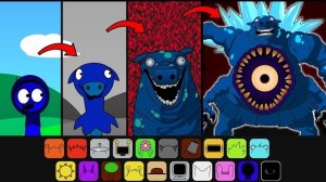 СПРУНКИ ОС Создаю MECHA TITAN HELLISH NANNY: эволюция в Garten of Banban мой OC в Sprunki Incredibox