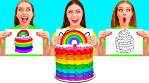 Кто Лучше Нарисует Предмет, Получит Его # Красочные Рисовальные Трюки от KiKi Challenge