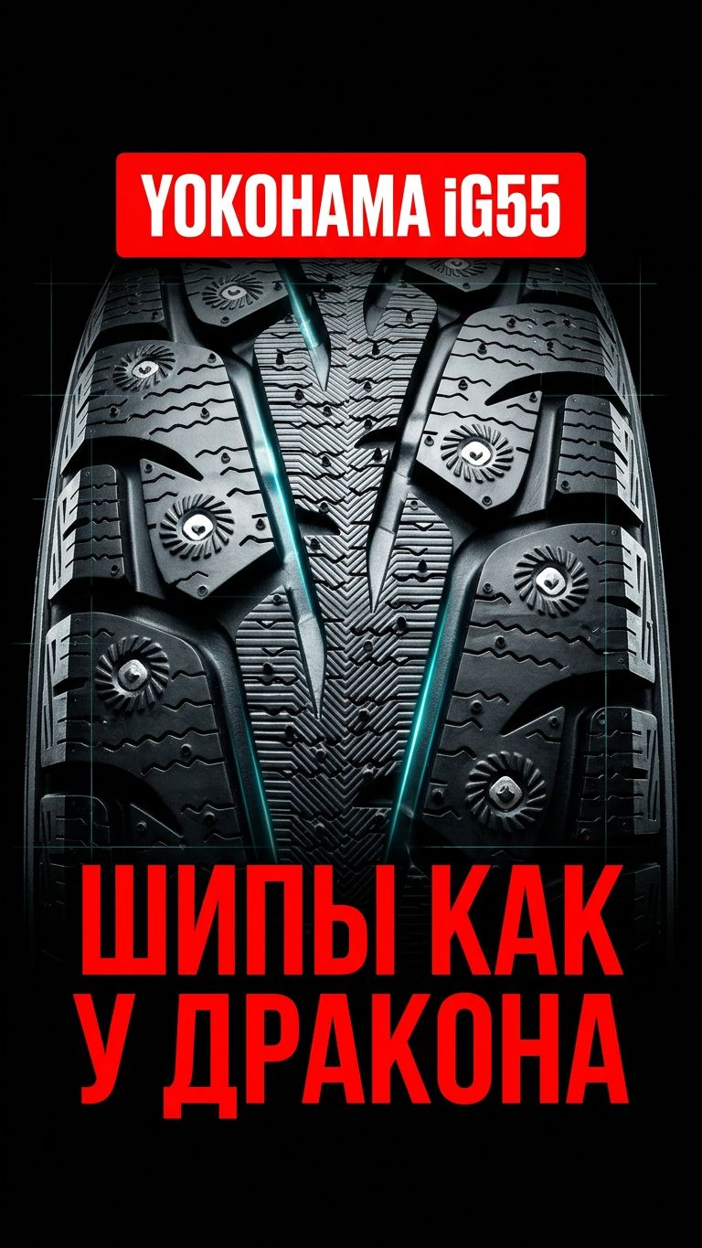 Когти как у дракона - Зимняя резина Yokohama IceGuard IG55