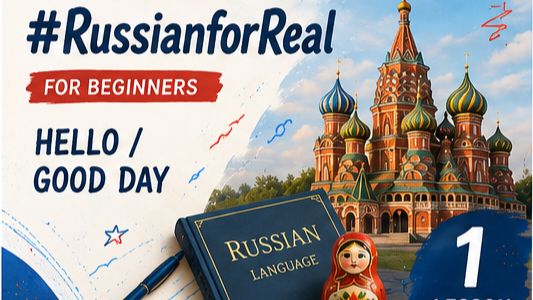 Russian For Real | 1 Lesson