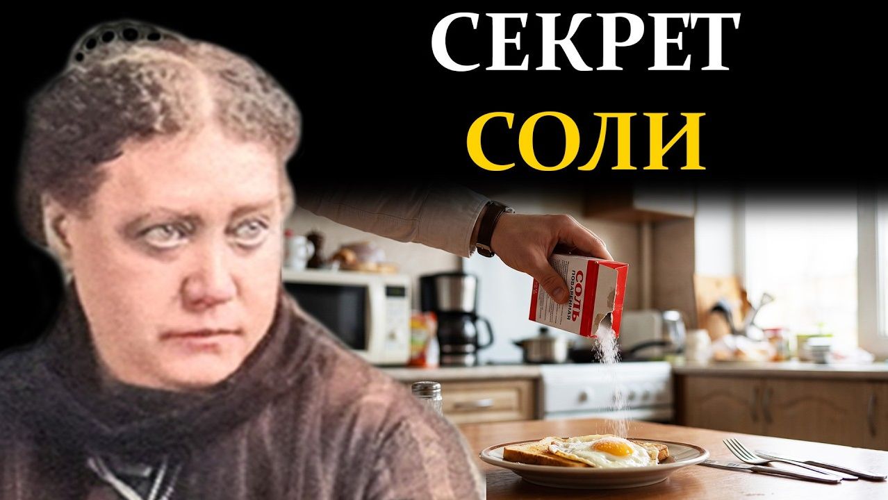 Почему обычная соль это самое мощное оккультное оружие? - Елена Блаватская
