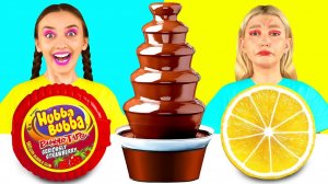 Шоколадный Фонтан Челлендж # Фантастические Лайфхаки с Едой