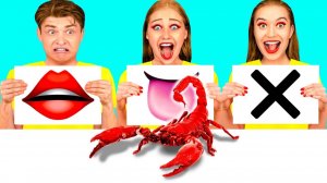 Откуси Лизни или Ничего Челлендж # Вкусные Рецепты с Едой от DaRaDa Challenge