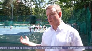 11.08.2026 Кубок мэра по теннису провели в Южно-Сахалинске