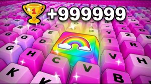 😱 НОВЫЙ ＊САМЫЙ РЕДКИЙ＊ РАДУЖНЫЙ КЛЮЧ РЕАЛЕН ?! - РОБЛОКС +1 СКОРОСТЬ СМЕШНЫЕ МОМЕНТЫ НА КЛАВИАТУРЕ