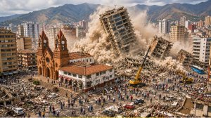 КОЛУМБИЯ СЕГОДНЯ после землетрясения 7.4: Введено экстренное положение! Число жертв растет!